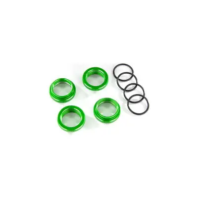 Vedd meg most Traxxas biztosító anya lengéscsillapítóhoz GT-Maxx alu zöld (4)