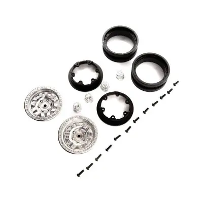 Biztonságos vásárlás Axiális tárcsa 1.9" KMC Machete, beadlock, szatén (2)