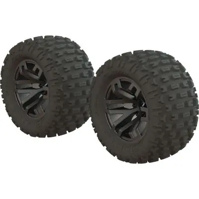 Arrma kerék 2.8" MT Gun Metal, dBoots Fortress gumiabroncs (2) Legjobb ár