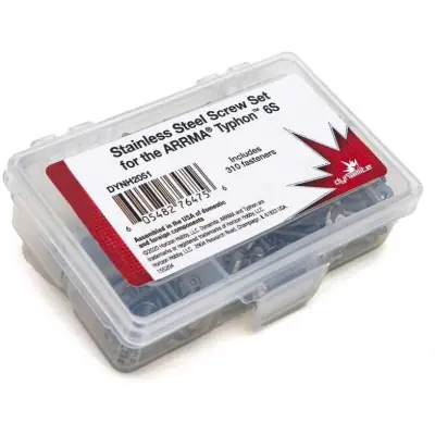 Rozsdamentes acél csavarkészlet: Arrma Typhon 6S Kihagyhatatlan ajánlat