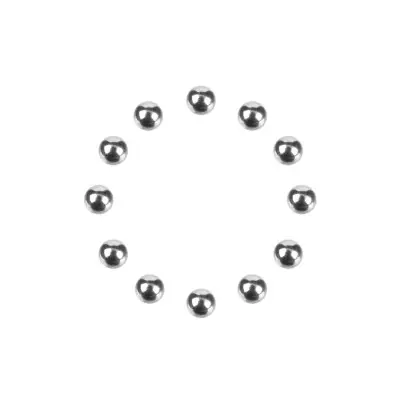 Precíz Diff. golyók 1/8 - króm - 12db. Ne maradj le