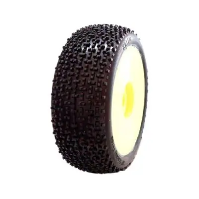 1/8 KILLER COMPETITION OFF ROAD abroncsok, EX.SUP.S. keverék, sárga tárcsák, 2db. Bestseller