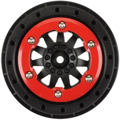 Utolsó esély Pro-Line tárcsa 2.2/3.0" F-11 H12 piros/fekete (2)