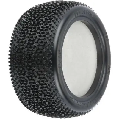 Biztonságos fizetés Pro-Line gumiabroncsok 2.2" Hexon Z3 Carpet Buggy hátul (2)