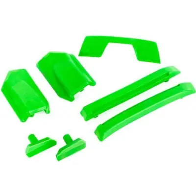 Népszerű Traxxas karosszéria merevítés, zöld (NO9511-hez)