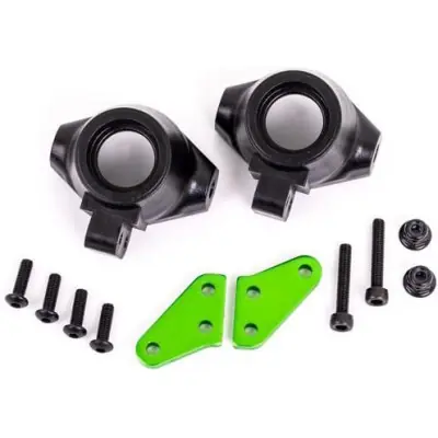 Népszerű Traxxas alumínium első súly zöld eloxált (bal és jobb)