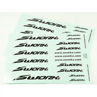 SWORKz Speed matricák (PushBar), fekete, 2 db. Azonnal elérhető