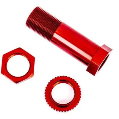 Traxxas szervo saver alkatrészek alumínium piros eloxált Gyors szállítás