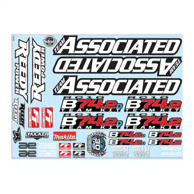 B74.2 matricák/matricák, 1 lap Olcsó