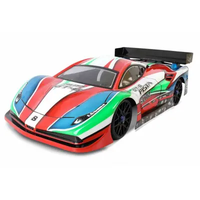 Ne maradj le Áttetsző lexán karosszéria BLITZ 1/8 GT6 szárnnyal együtt, vastagság 1,0mm