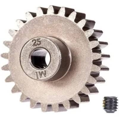 Expressz kézbesítés Traxxas fogaskerék 25T 1.0M 5mm-es tengelyen