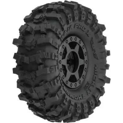 Biztonságos fizetés Pro-Line kerék 1.0", abroncsok MT Baja Pro X, tárcsa H7 (4)