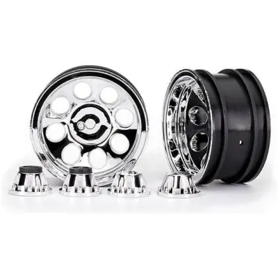 Traxxas felni 2.2" classic krómozott, dísztárcsákkal (2) (8255A-hoz) Kihagyhatatlan ajánlat