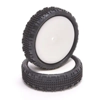 Schumacher 1/10 Fusion Slim - ragasztott, sárga keverék, elöl 2wd, 1 pár Legjobb ár