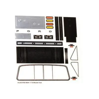 Traxxas matricák TRX-4M Ford F-150 Monster Truck 1979 Nézd meg most