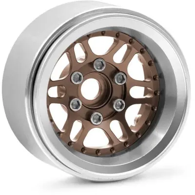 1.9'' alumínium gyöngyház tárcsák, offset -10 mm 1/10 lánctalpas/expedíciós bronz - 2 db Prémium