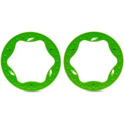 Árcsökkenés Traxxas beadlock gyűrű 3,5" első zöld (2)