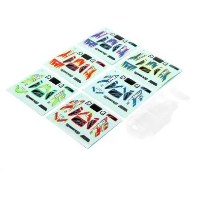 Gyors szállítás Pro-Line karosszéria Axis T festetlen, spoiler, matricák: Micro-T