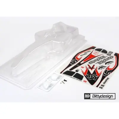Áttetsző/festetlen karosszéria Bittydesign F1 TYPE-6C Végkiárusítás