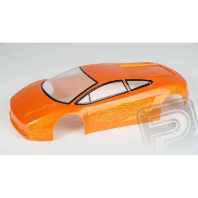 Árcsökkenés Lakkozott karosszéria Himoto 1:10 Lamborghini (narancssárga)