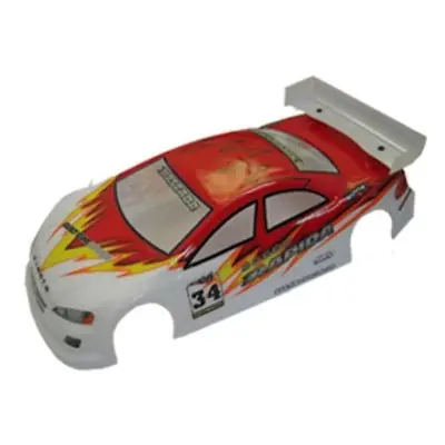 Lakkozott karosszéria Himoto 1:10 Nascada (piros) Biztonságos fizetés