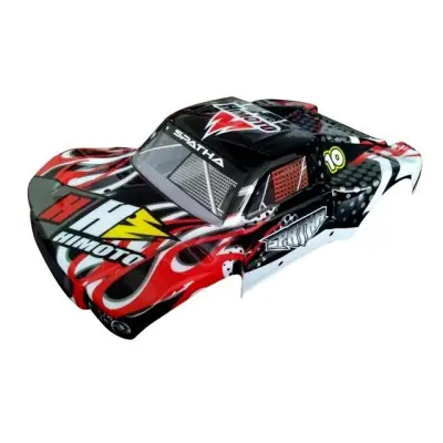 Kiárusítás Lakkozott Karosszéria Himoto SC 1:10 (fekete)