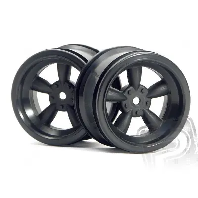 VINTAGE 5 küllős tárcsák 31mm, fekete (6mm OFFSET) Kihagyhatatlan ajánlat