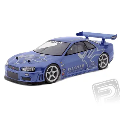 Festetlen/átlátszó karosszéria Nissan Skyline R34 GT-R (200 mm) Expressz kézbesítés