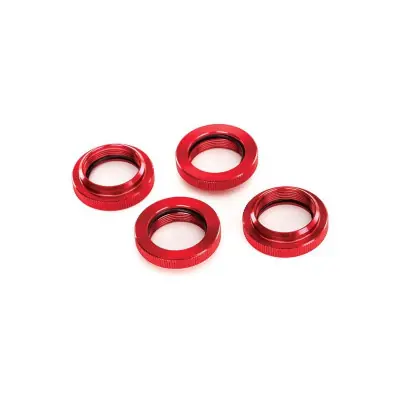 Lengéscsillapító GTX: Alumínium rugóállító anya piros színű Csak ma