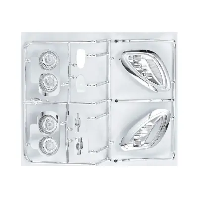 Killerbody Corvette GT2 1:7 - krómozott alkatrészek Ingyenes szállítás