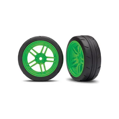 Expressz kézbesítés 4-Tec 2.0: Első kerekek 1,9" osztott küllős zöld (2)