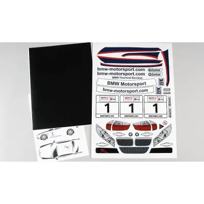 Expressz szállítás Matricák BMW 320si WTCC, 1db.