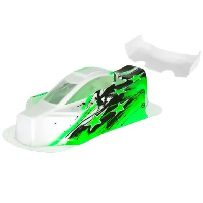 Kihagyhatatlan ajánlat BX10 Bitty design lakkozott lexan karosszéria, zöld