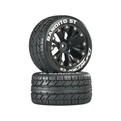 Duratrax kerék 2.8" Bandito ST 2WD hátsó C2 fekete (2) Ne maradj le