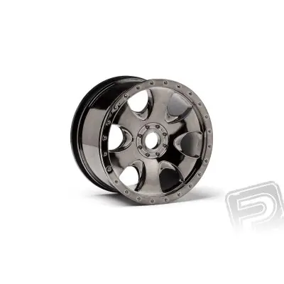 Warlock tárcsák - Fekete króm (83x56mm) 2db Biztonságos fizetés