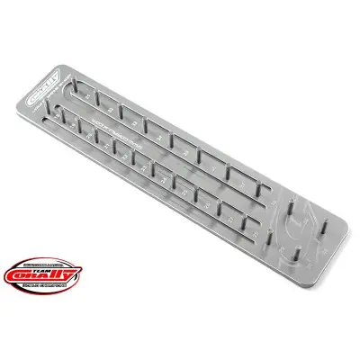 Alumínium fogaskeréktartó 68DP/3.17mm tengely (huszonhárom fogaskerékhez) Vásárlói kedvenc