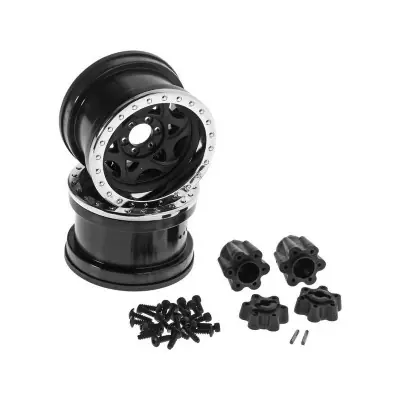 Gyors kiszállítás Axiális tárcsa 2.2" Walker Evans fekete króm (2)