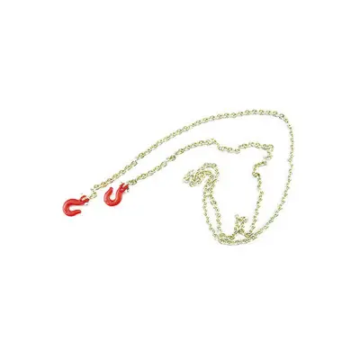 Vontató lánc fém ezüst 96cm 2 horoggal 1:10 Ajánlat