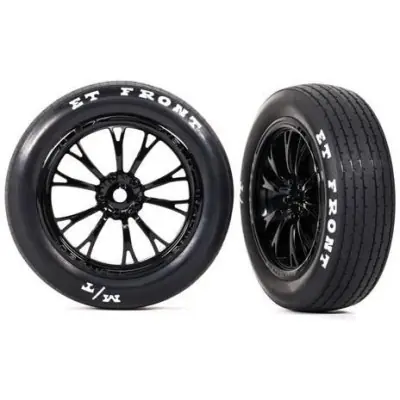 Traxxas kerék, Weld tárcsa fényes fekete (elöl) (2) Biztonságos fizetés