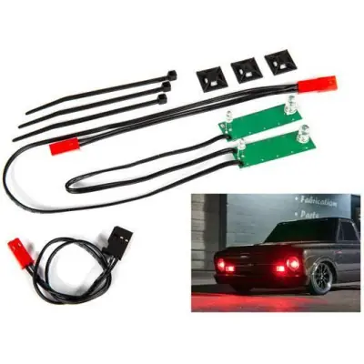 Traxxas LED első világítás komplett piros Exkluzív ajánlat