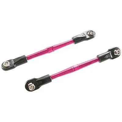 Traxxas állítható összekötő rúd 78mm alumínium rózsaszín (2) Prémium