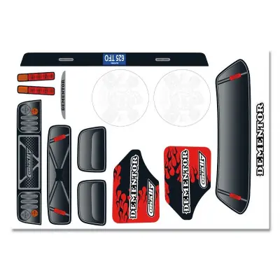 Matricák DEMENTOR 6S, 2021 1 db. Végkiárusítás