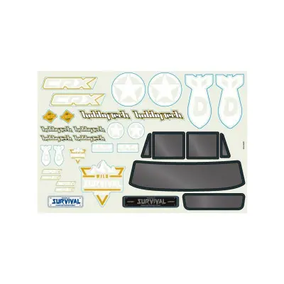 Kedvezmény Matricák CRX RTR