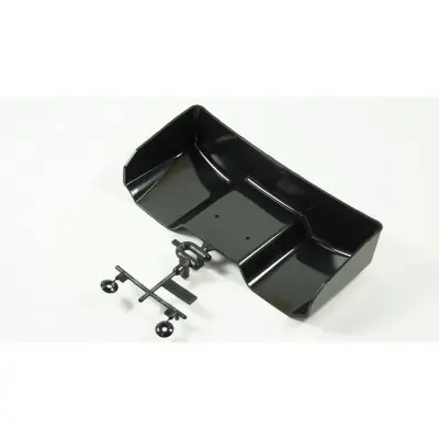 SWORKz S104 hátsó műanyag szárny, fekete Azonnali szállítás