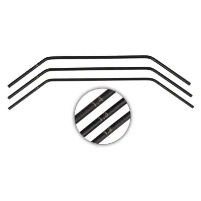 Alacsony ár RC10 T6.1 első stabilizátorok, 3 db.