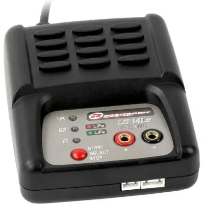Vásárlói kedvenc Robitronic Charger Expert LD14 30W 1-3S LiPo/LiFe AC 30W töltő
