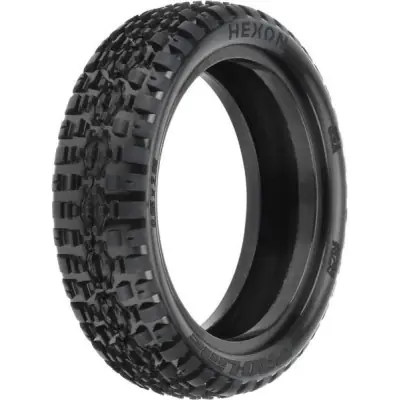 Pro-Line gumiabroncsok 2.2" Hexon CR4 Carpet 2WD elöl (2) Árcsökkenés