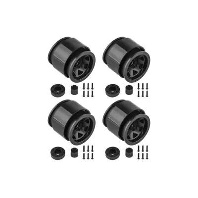 Biztonságos vásárlás Enduro műanyag Trigon Beadlock tárcsák, 1.55, fekete, 4 db.