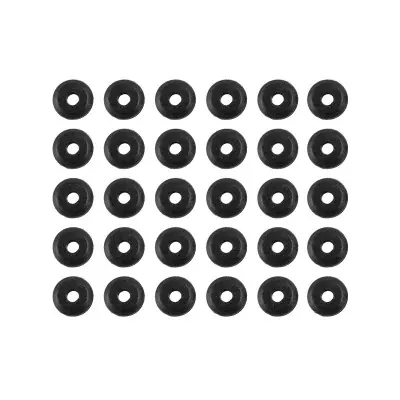 Különleges ajánlat Trailwalker fekete műanyag tömítőhüvelyek, 30 db.