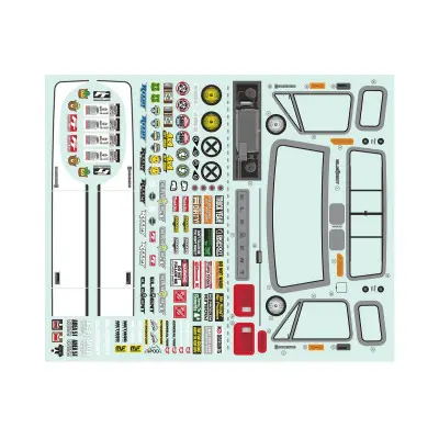 Kiárusítás Sendero HD matricák, 1 db.